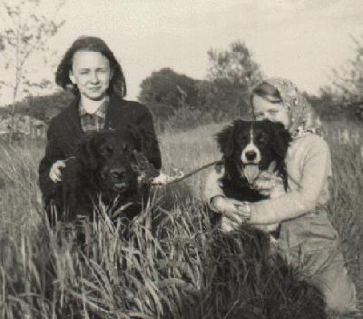 Chilain and Twerpy 
circa mid-1940s